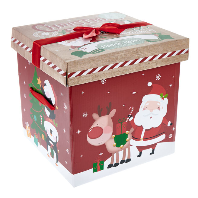 Christmas Nesting Gift Boxes with Lids, 10 Sizes for Holiday Decor