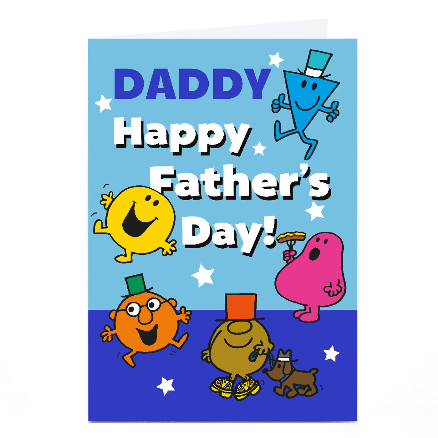 Buy Personalised Mr Men Father's Day Card - Mr Men Characters, Daddy ...