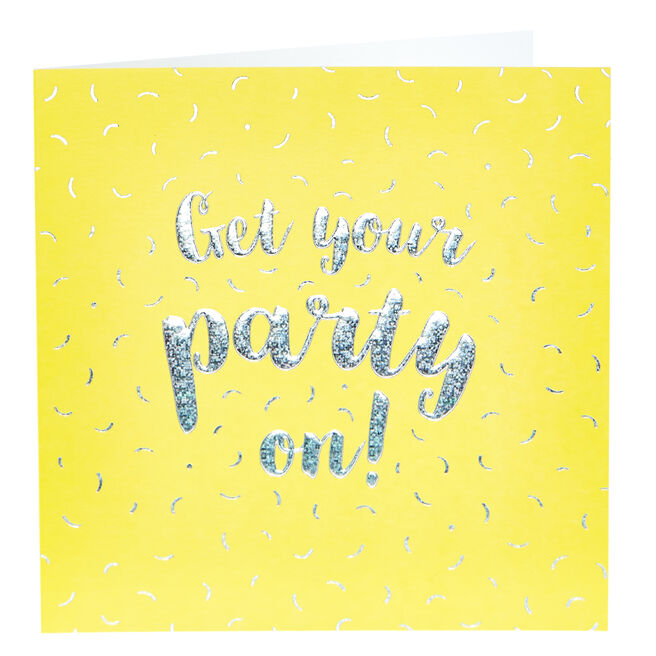 Any Occasion Card - Get Your Party On!