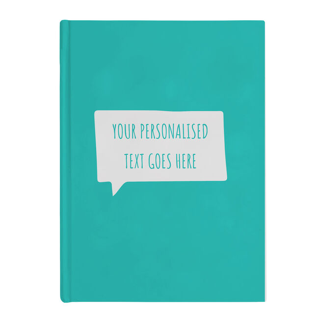 Personalised Diary - Speech Bubble