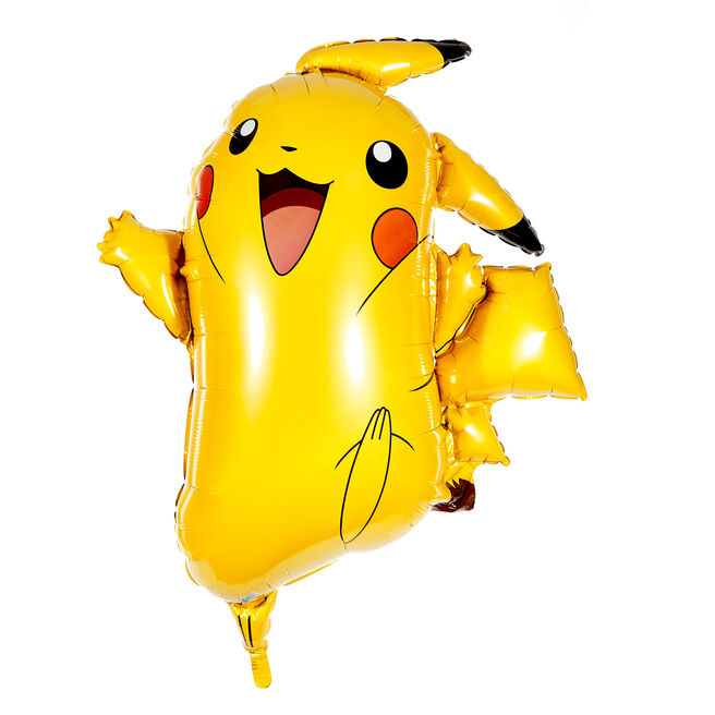 Large Pikachu 31-Inch Foil Helium Pokemon Balloon