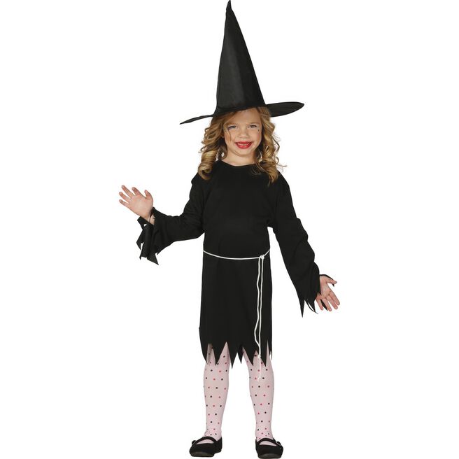 Classic Witch Children's Fancy Dress Costume