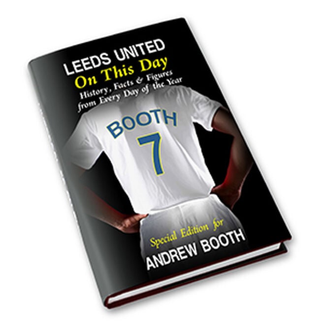 Personalised Leeds United 'On This Day' Book