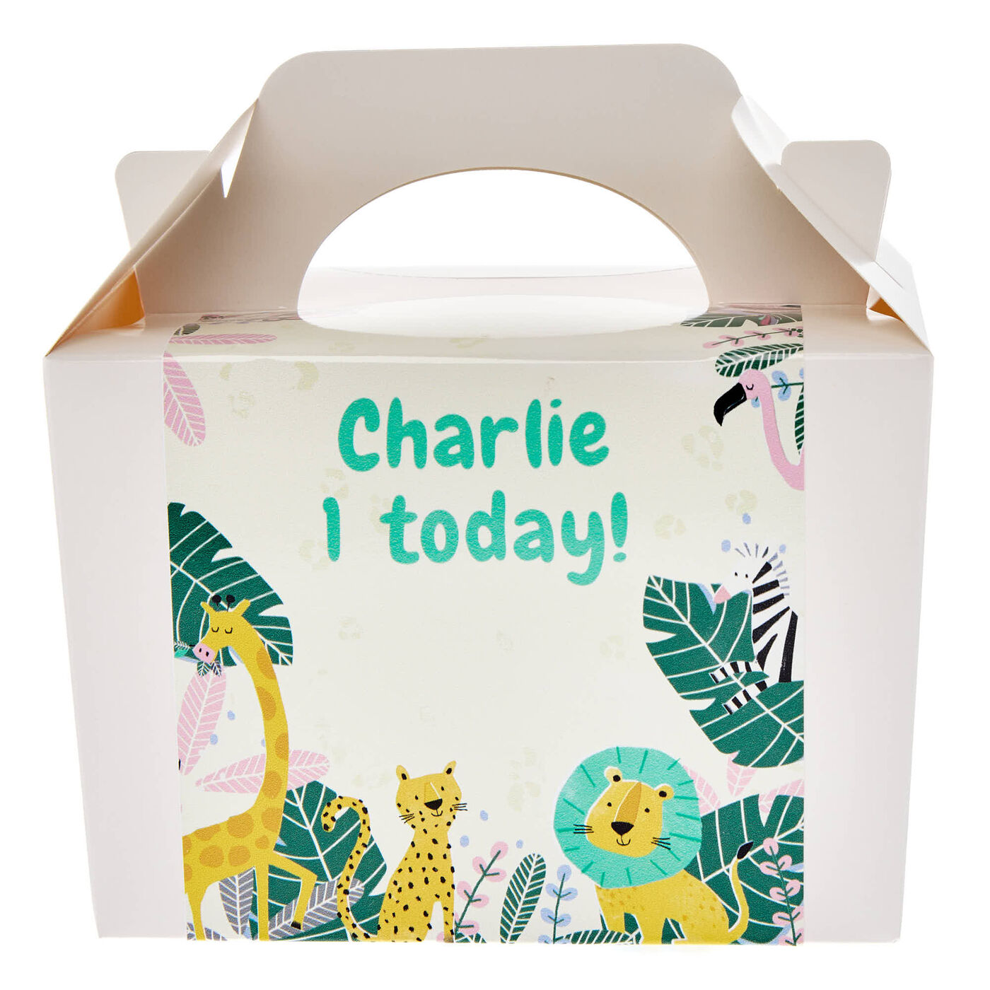 Buy Jungle Animals Personalised Party Box for GBP 2.00 | Card Factory UK