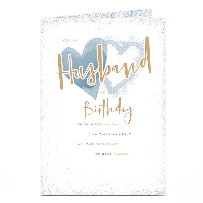 Birthday Card - All The Good Times, Husband