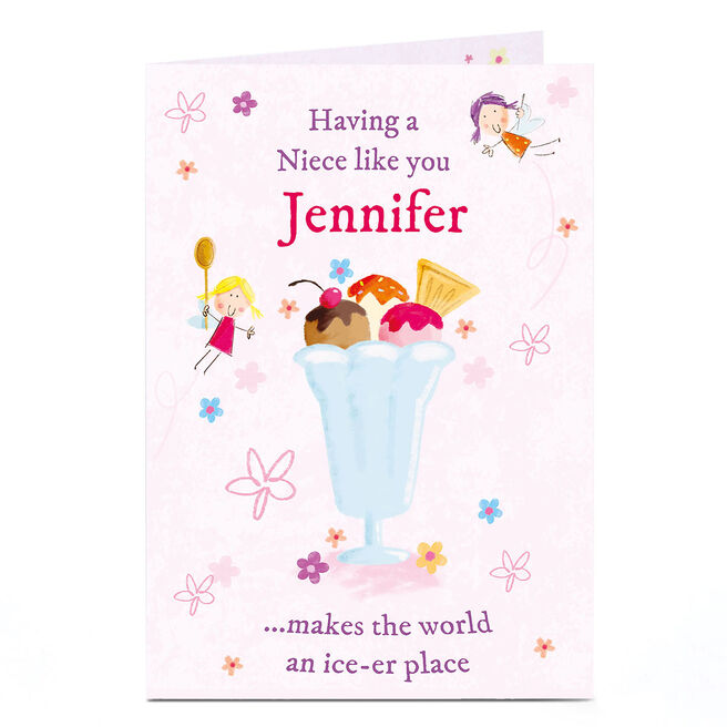 Personalised Birthday Card - An Ice-er Place