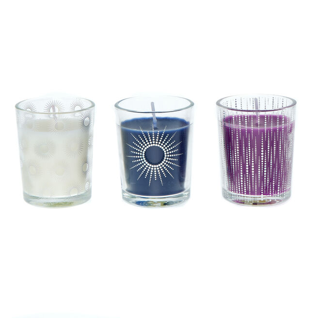Sparkle & Glow Candle Trio Set