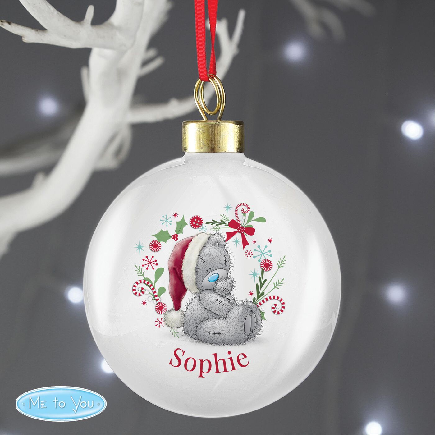 Buy Personalised Me To You Christmas Bauble for GBP 12.99 | Card Factory UK