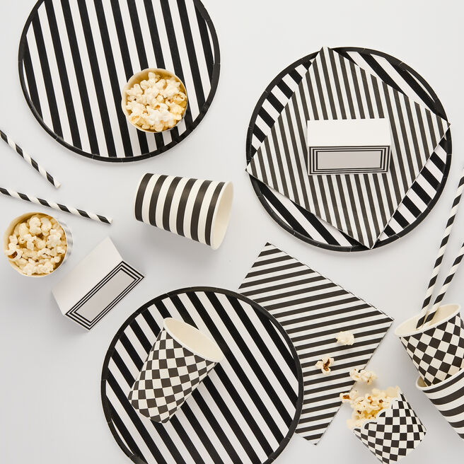Monochrome Birthday Party Range