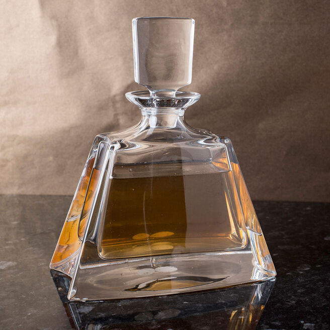 Lead Crystal Boston Decanter