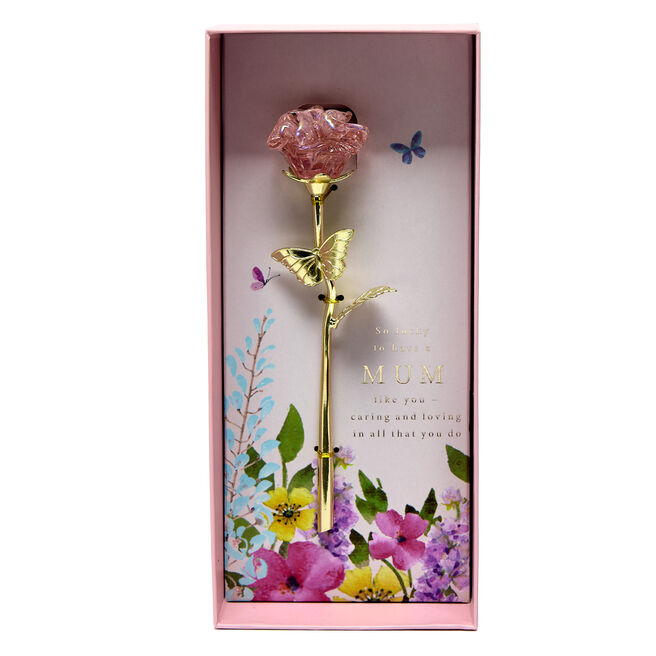 For Mum Sent With Love Ornamental Flower