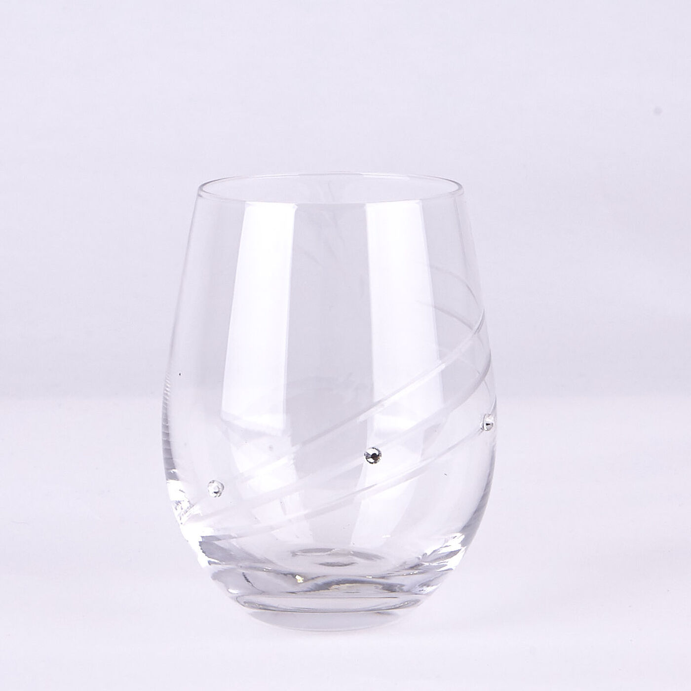 Buy Engraved Diamante Glass Tumblers Set for GBP 4.99 Card Factory UK