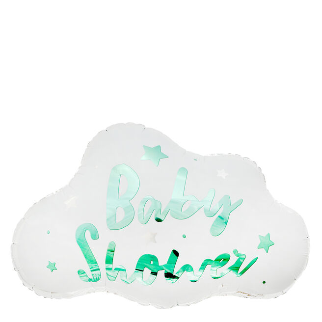 Baby Shower Gender Reveal Balloons Boy Girl Baby Shower Helium Balloons Uk Card Factory