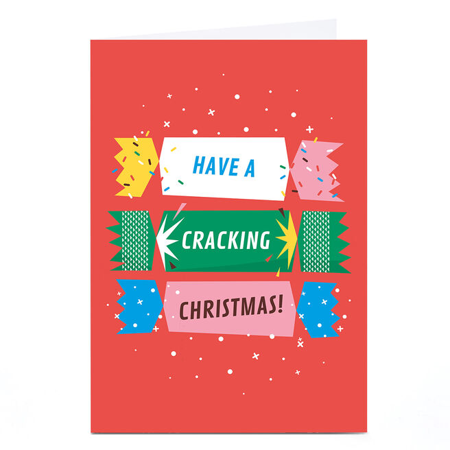 Personalised Neil Clark Christmas Card - Cracking Christmas