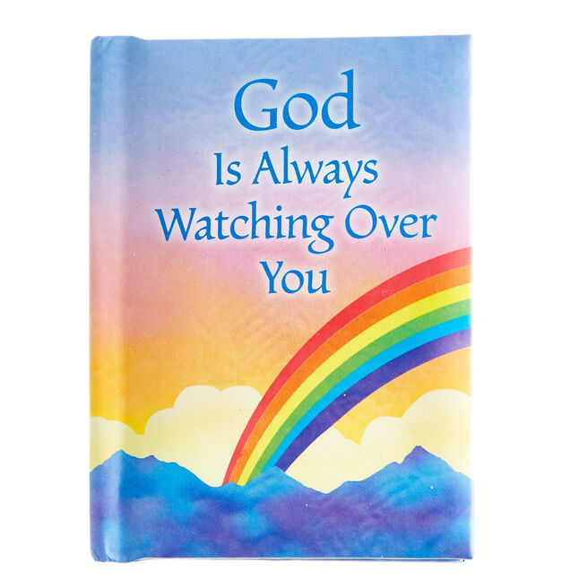 Blue Mountain Arts Keepsake Book - God Is Always Watching Over You