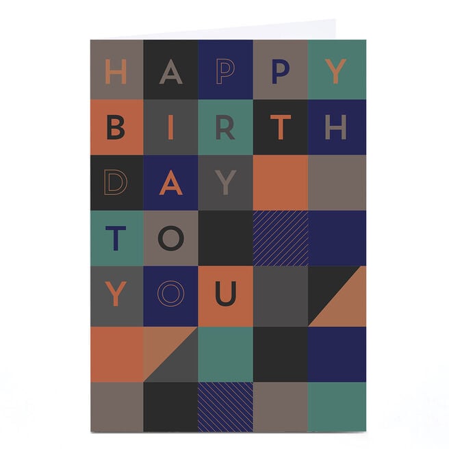 Birthday Card - Happy Birthday To You