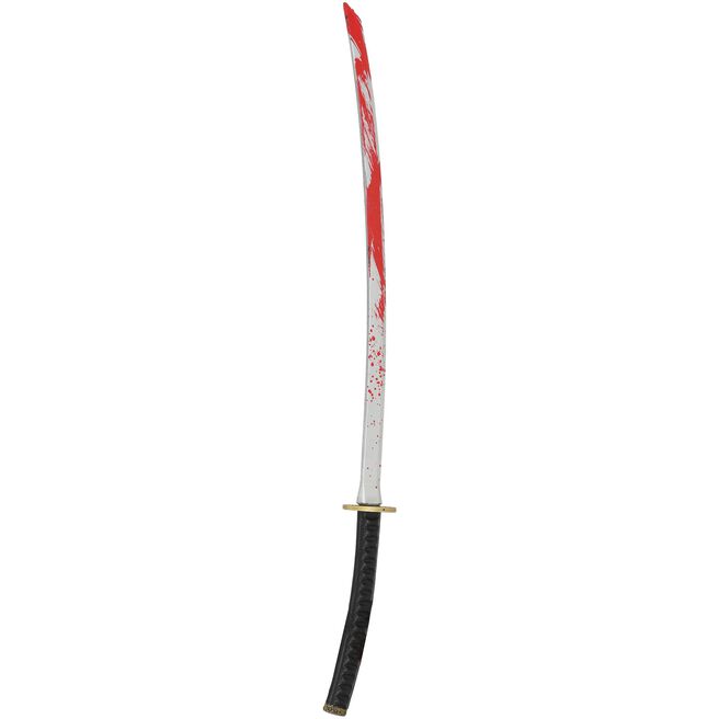 Fancy Dress Samurai Sword With Blood Prop
