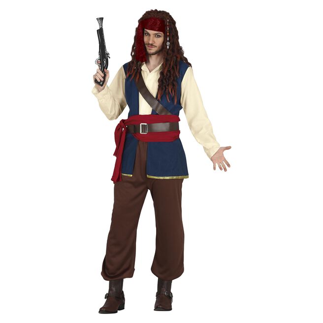 Pirate Man Adult Fancy Dress Costume 