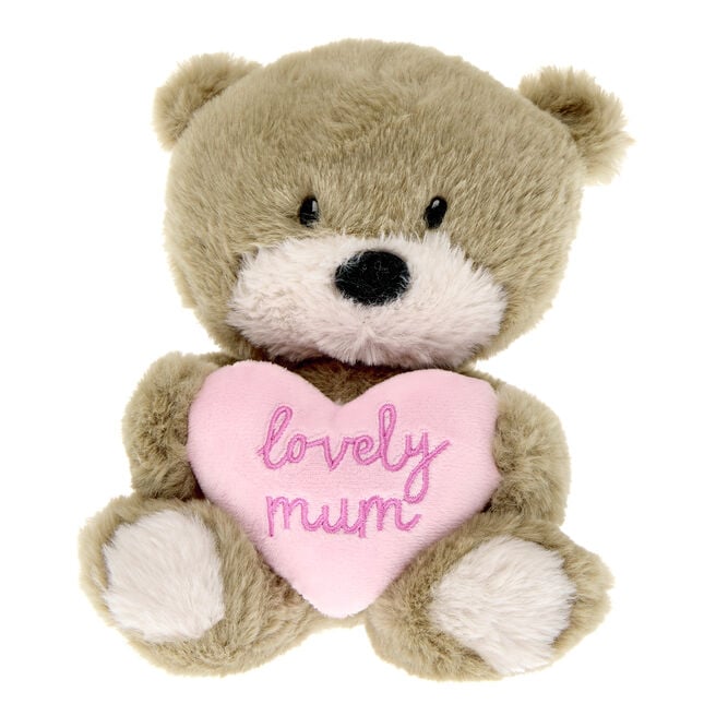 Small Lovely Mum Hugs Bear Soft Toy
