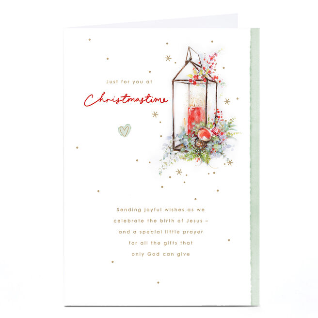 Christmas Card - Joyful Wishes and a Special Prayer