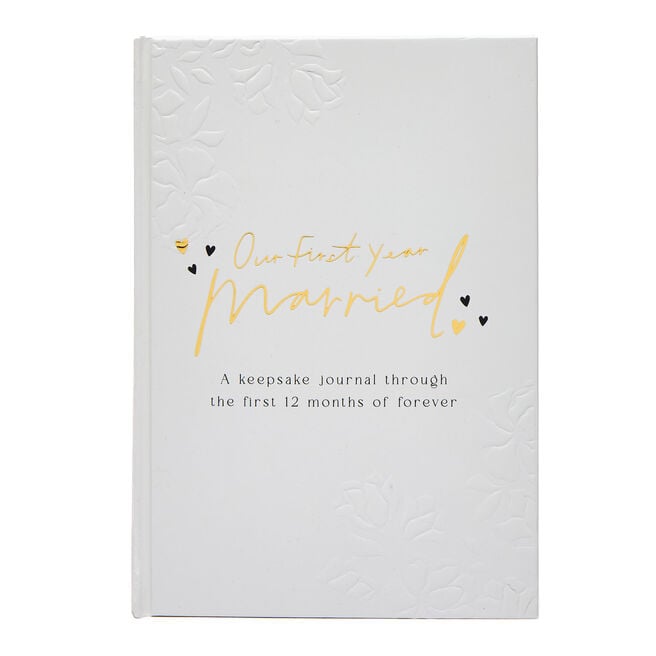 Our First Year Married Keepsake Journal