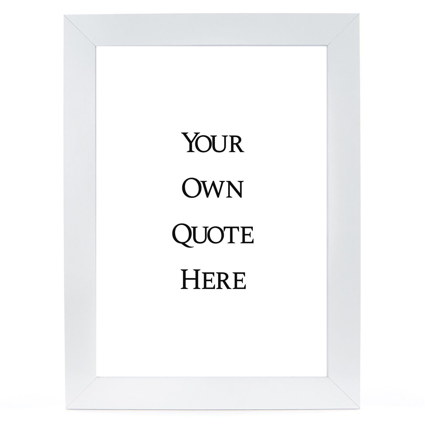 Buy Personalised Print - Your Own Quote for GBP 19.99 | Card Factory UK