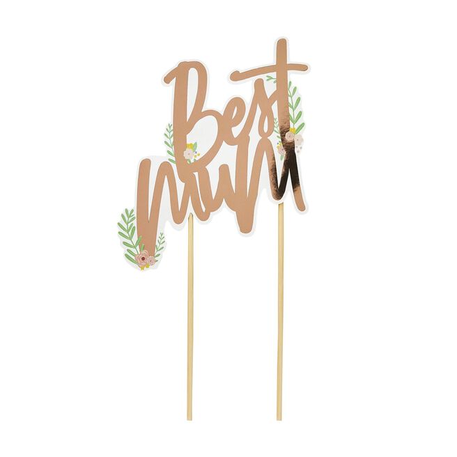 Best Mum Cake Topper 