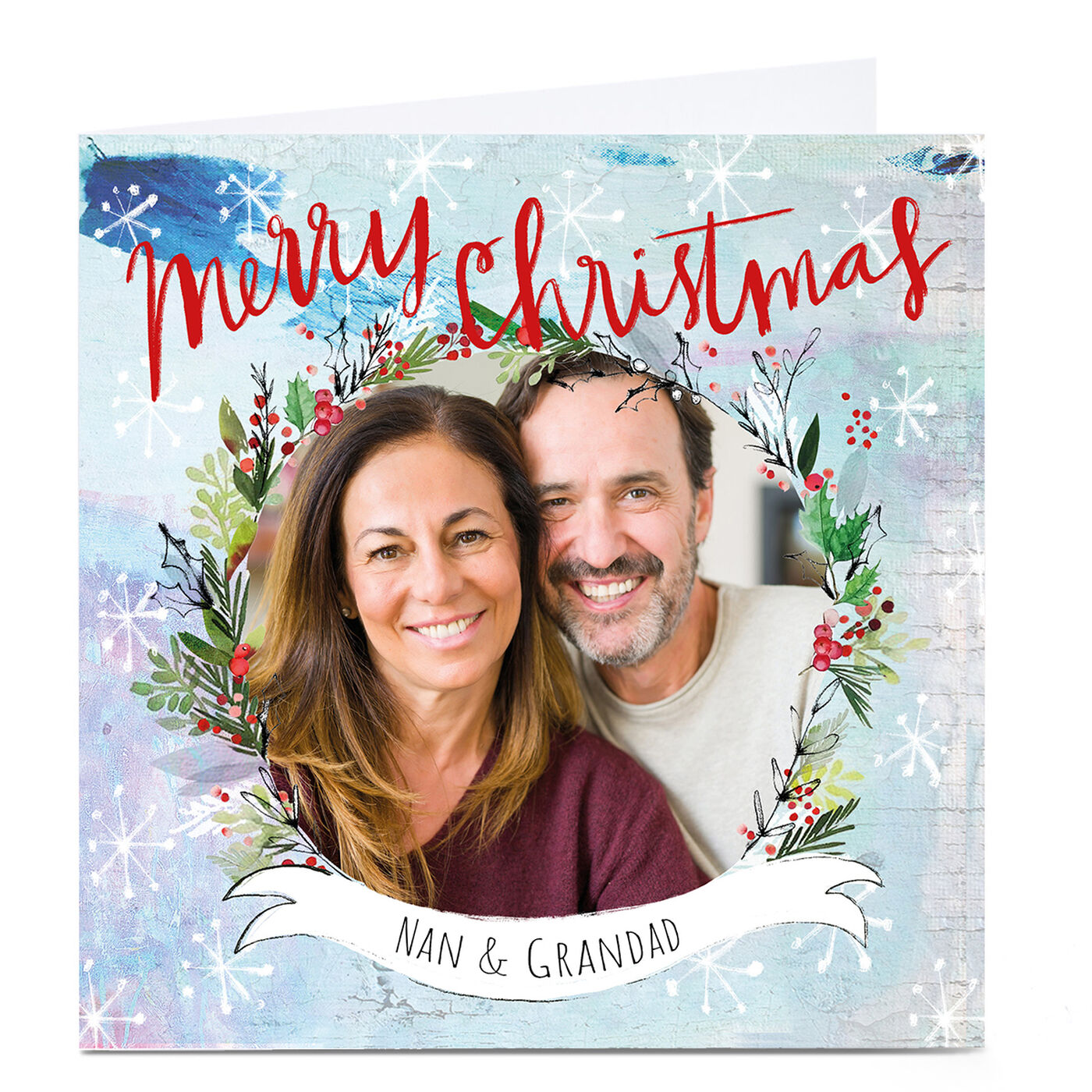 Buy Photo Emma Valenghi Christmas Card - Wreath for GBP 2.99 | Card ...