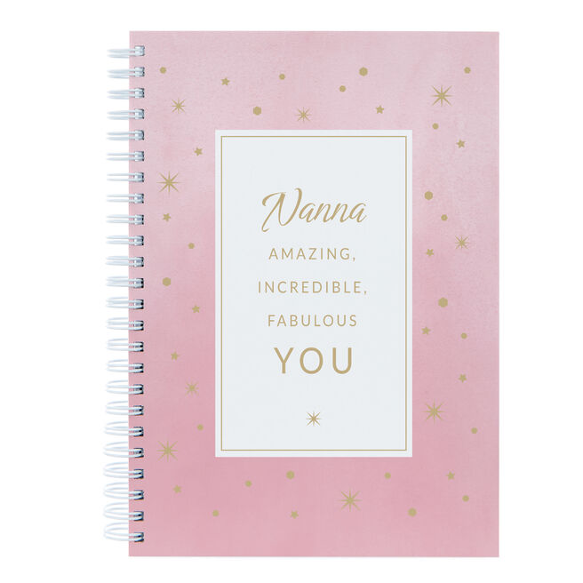 Personalised Notebook - Amazing Incredible Fabulous You