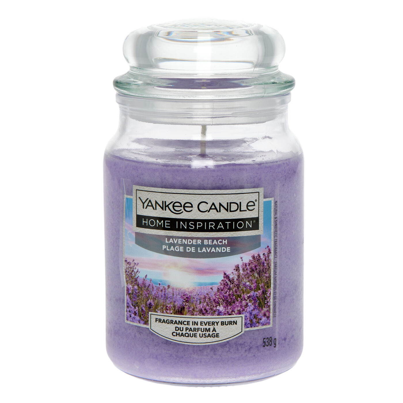 Buy Yankee Candle Home Inspiration Lavender Beach Scented Candle 538g ...