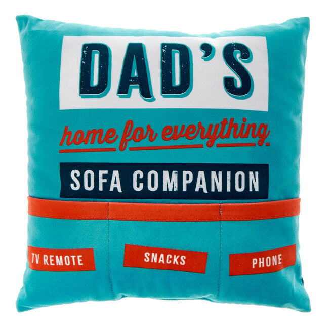 Dad's Home for Everything Sofa Companion Cushion