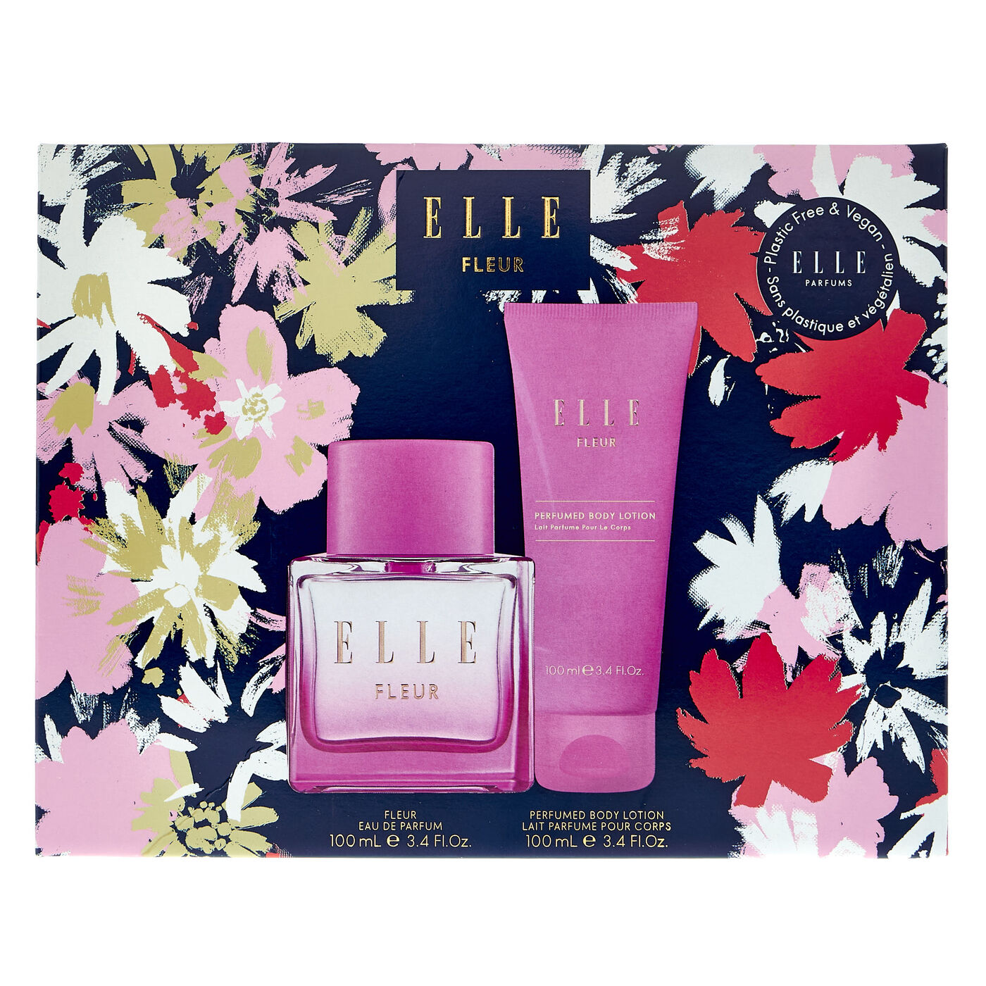 Buy Elle Fleur Eau De Parfum & Body Lotion Gift Set for GBP 29.99