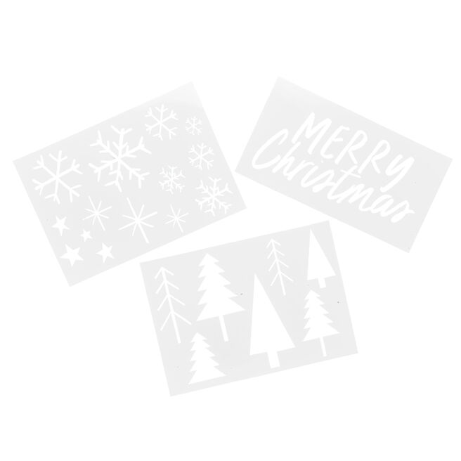 Festive Stencils Set - Pack of 3