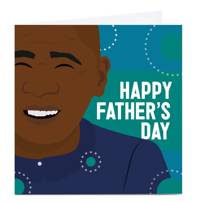 Personalised Leanne Creative Father's Day Card - Happy Father's Day