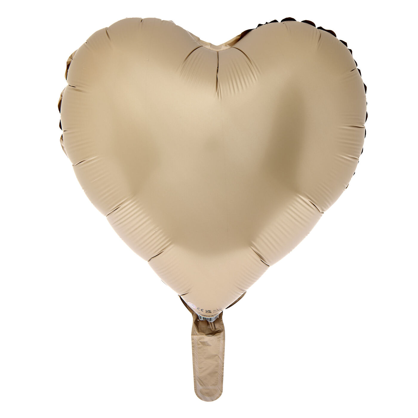 Buy Silk Lustre Heart Latte 18-Inch Foil Helium Balloon for GBP 2.49 ...