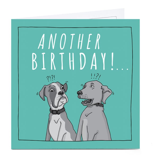 Personalised Totally Pawsome Birthday Card - Another Birthday...