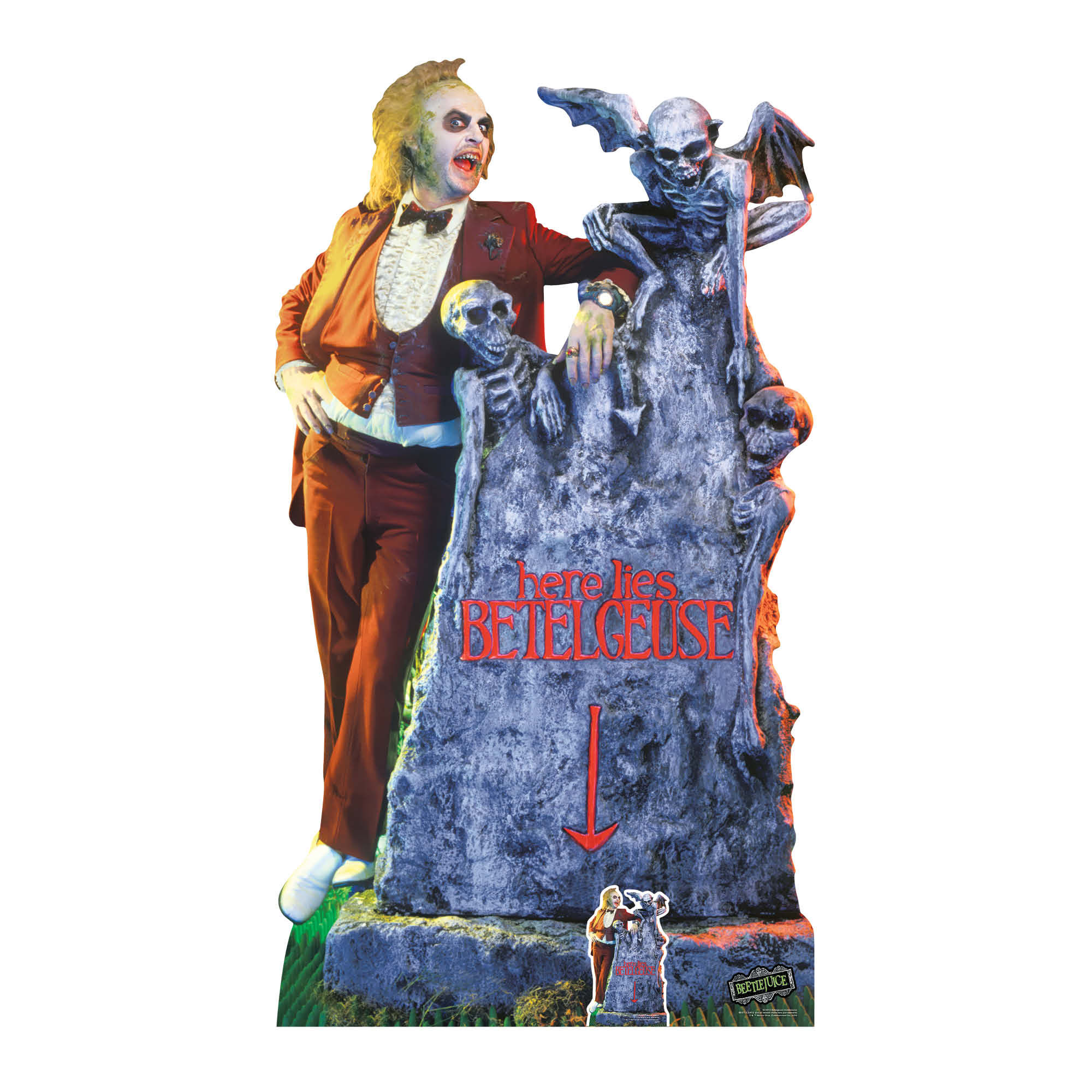 thumbnail image 2 of Batman Michael Keaton Cardboard Cutout - Life Size Standee For Parties & Batman Fans 2 of 13