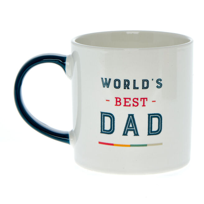 Classic World's Best Dad Mug, Classic World's Best Dad Mug