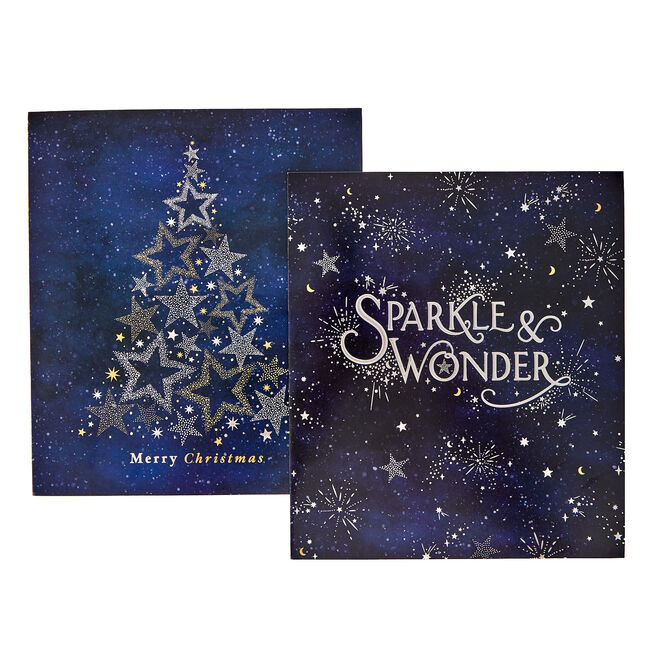 Premium Star Tree Charity Christmas Cards - Pack of 10 (2 Designs)