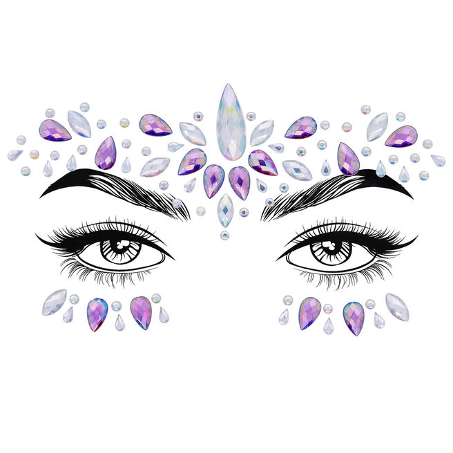 Purple Face Gems