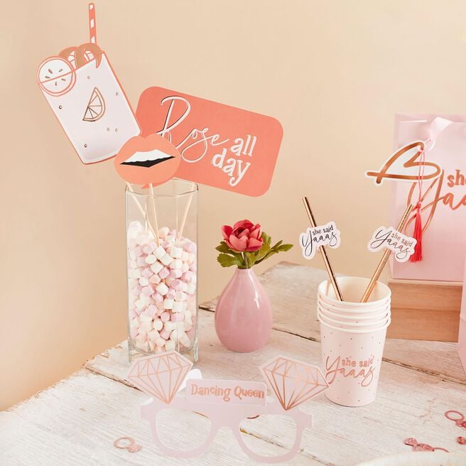 Hen Party Photo Booth Props - Pack of 10