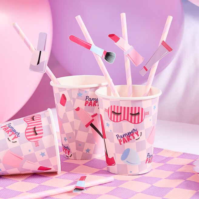 Make Up Paper Straws - Pack of 16