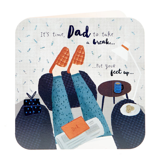 Macmillan Father's Day Card - Dad Take A Break