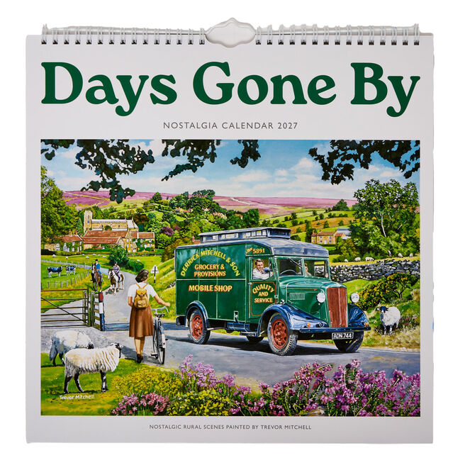Days Gone By 2027 Square Wall Calendar