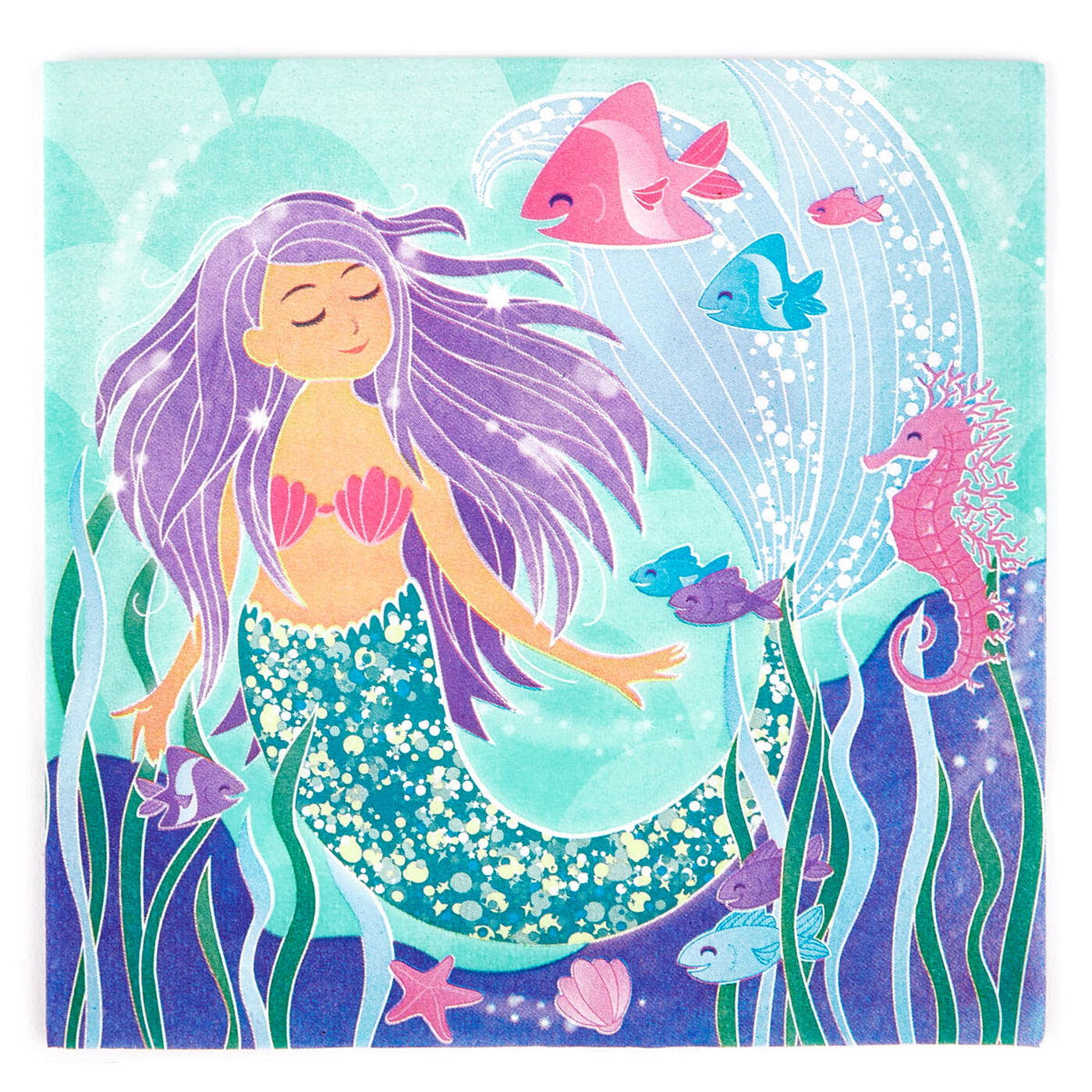Mermaid Thank You Cards (Free Printables) - Fun Money Mom