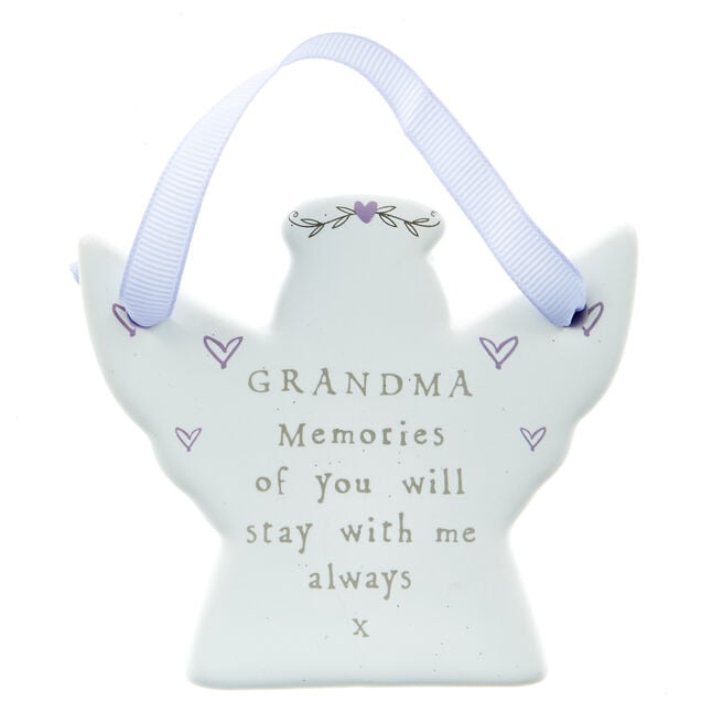 Grandma Remembrance Hanging Plaque