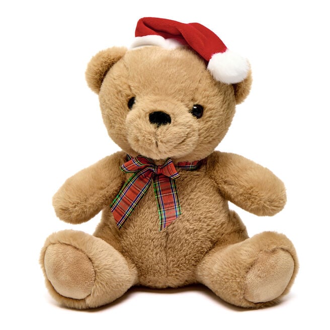Medium Festive Bear Soft Toy,  Medium Festive Bear Soft Toy