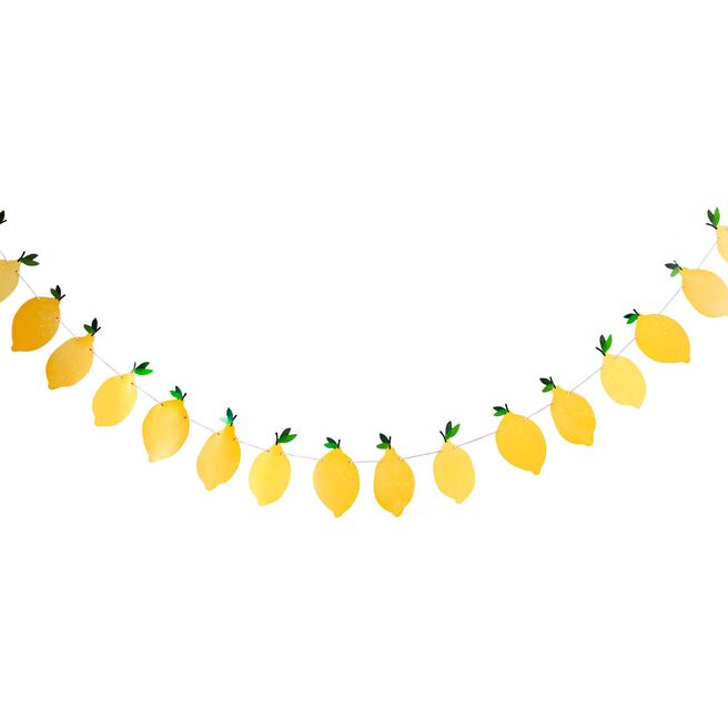 Lemon Card Garland