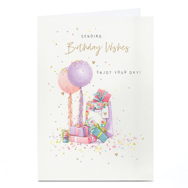 Birthday Card - Sending Birthday Wishes