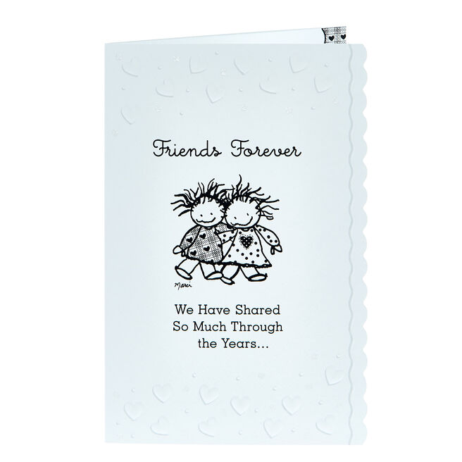 Blue Mountain Arts Card - Friends Forever 